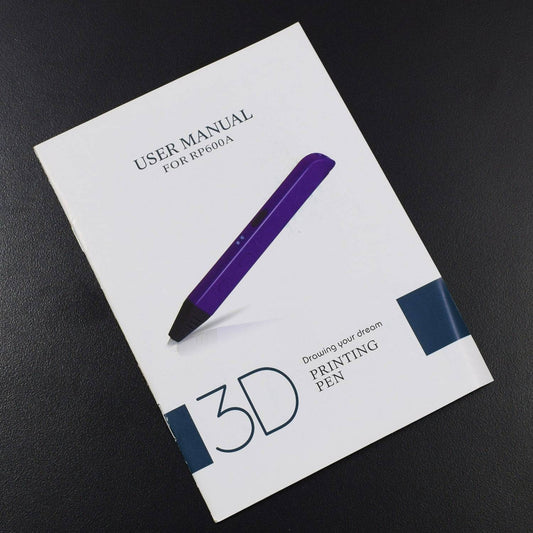 RP600A 3D Printing Pen 5V 2A USB Power 0.6mm Nozzle Adjustable Speed - RS2336 - REES52