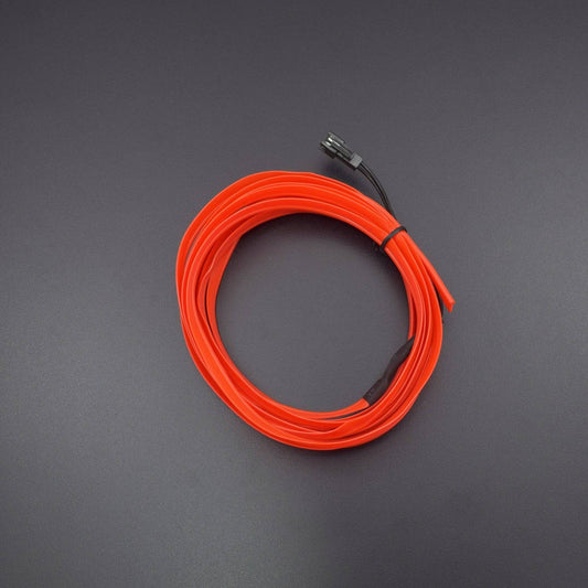 3M Orange Car Cold light lamp Neon Lamp Atmosphere Lights Unique Decor EL Wire - RS1264 - REES52