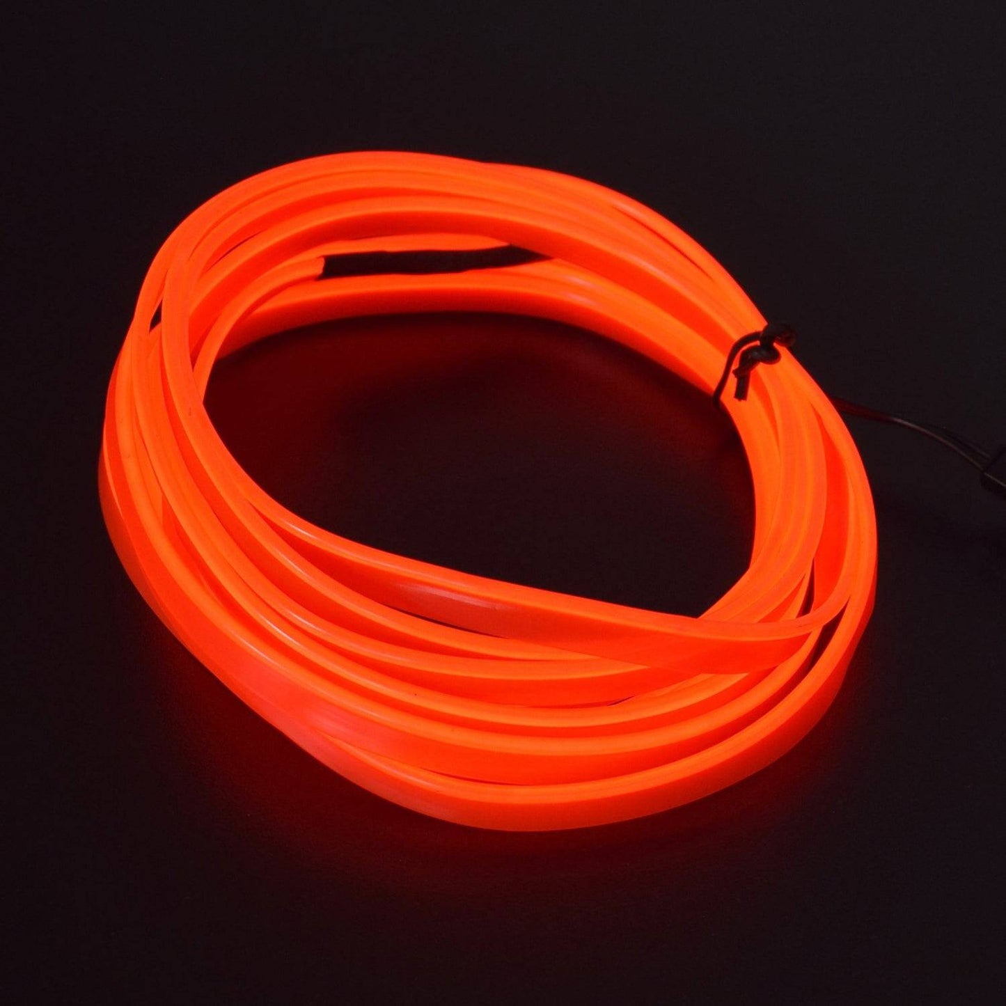 3M Orange Car Cold light lamp Neon Lamp Atmosphere Lights Unique Decor EL Wire - RS1264 - REES52