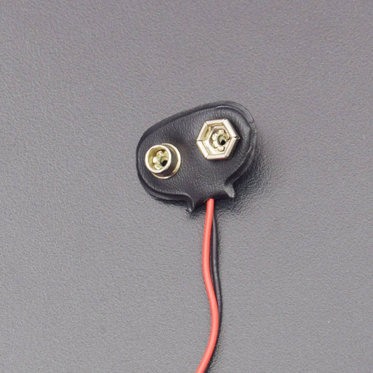 9V Battery Snapper Connector With Female Jumper Wire - RS1536 - REES52