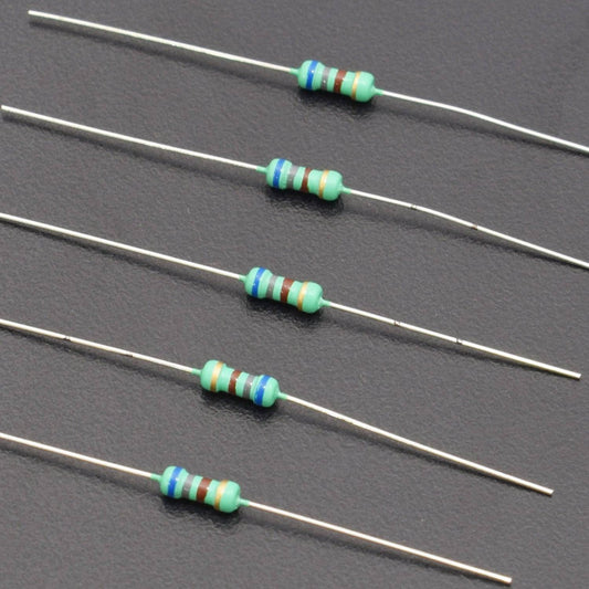 680 Ohm Resistance 1/4W Power Rating 5% Tolerance Carbon Film Resistor - RS648 - REES52