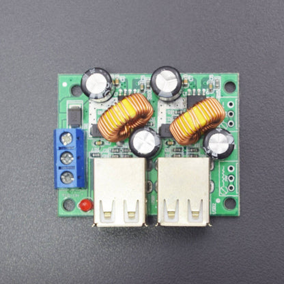 4 USB Port Step-Down Power Supply Converter Board Module DC 12V 24V 40V to 5V 5A for Car Charger Regulators - RS1879 - REES52