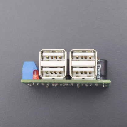 4 USB Port Step-Down Power Supply Converter Board Module DC 12V 24V 40V to 5V 5A for Car Charger Regulators - RS1879 - REES52