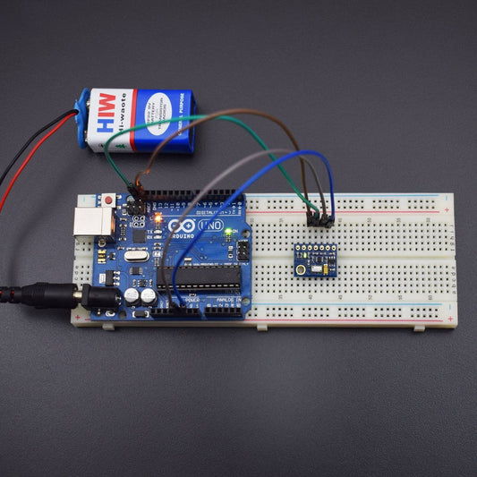 Measurement of Temperature and Pressure Using MS5611 (GY-63)  Sensor Module Interfacing with Arduino Uno -  KT702 - REES52