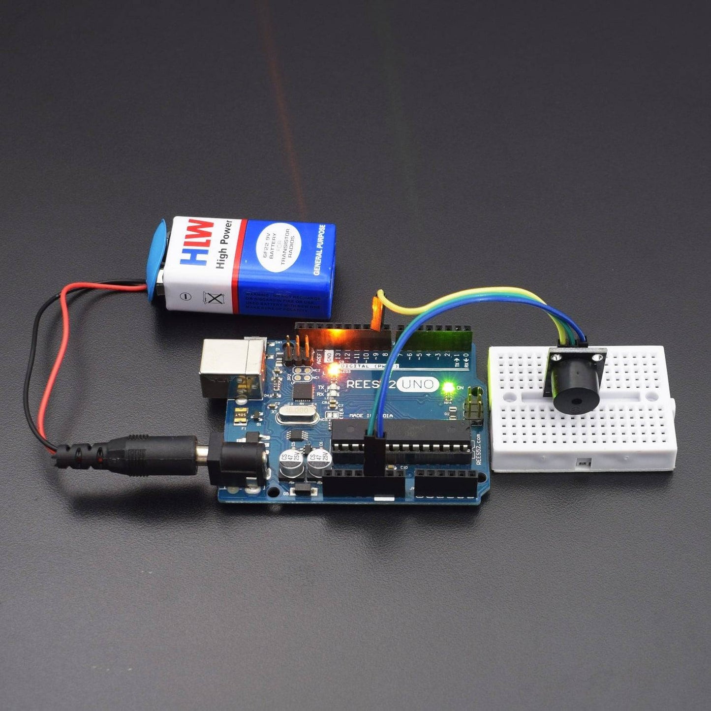 Play Indian National Anthem using Passive Buzzer Module - KT612 - REES52