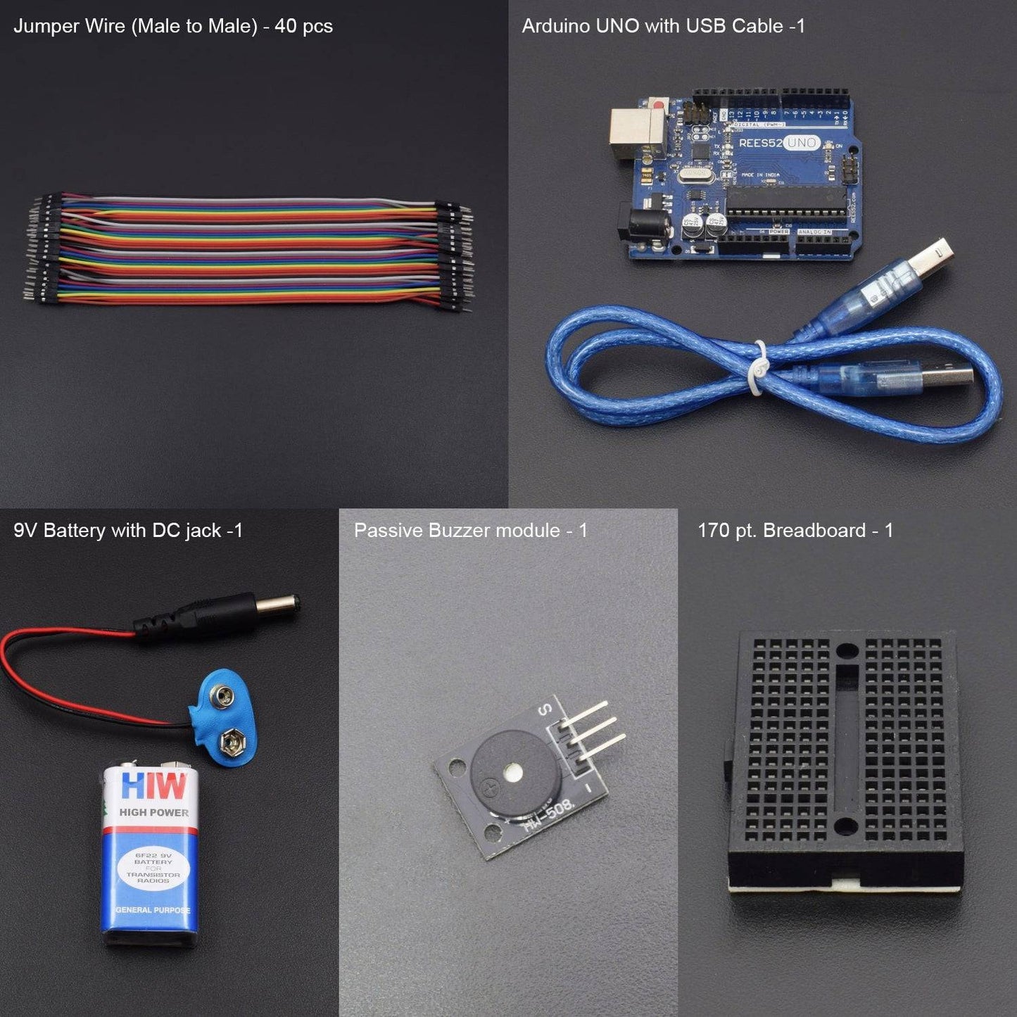 Play Indian National Anthem using Passive Buzzer Module - KT612 - REES52