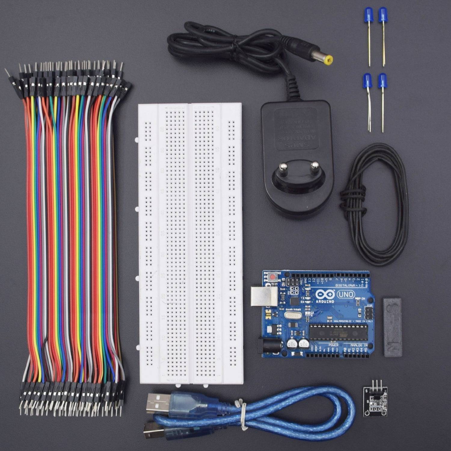 Control the LEDs using Hall Magnetic Sensor Module - KT621 - REES52