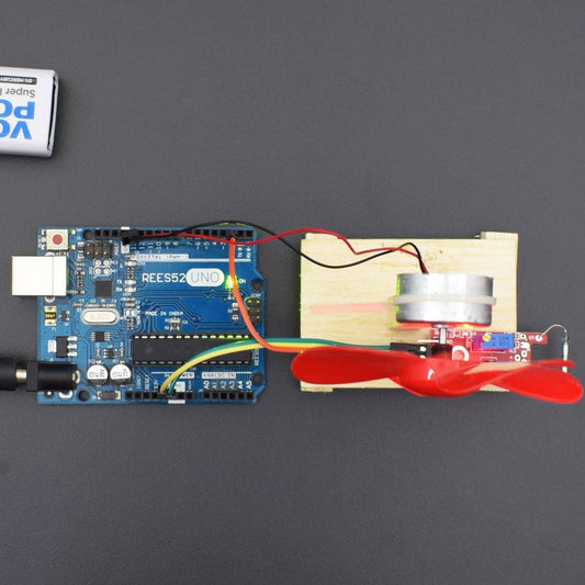 Control Fan using Reed Switch Sensor Module - KT658 - REES52