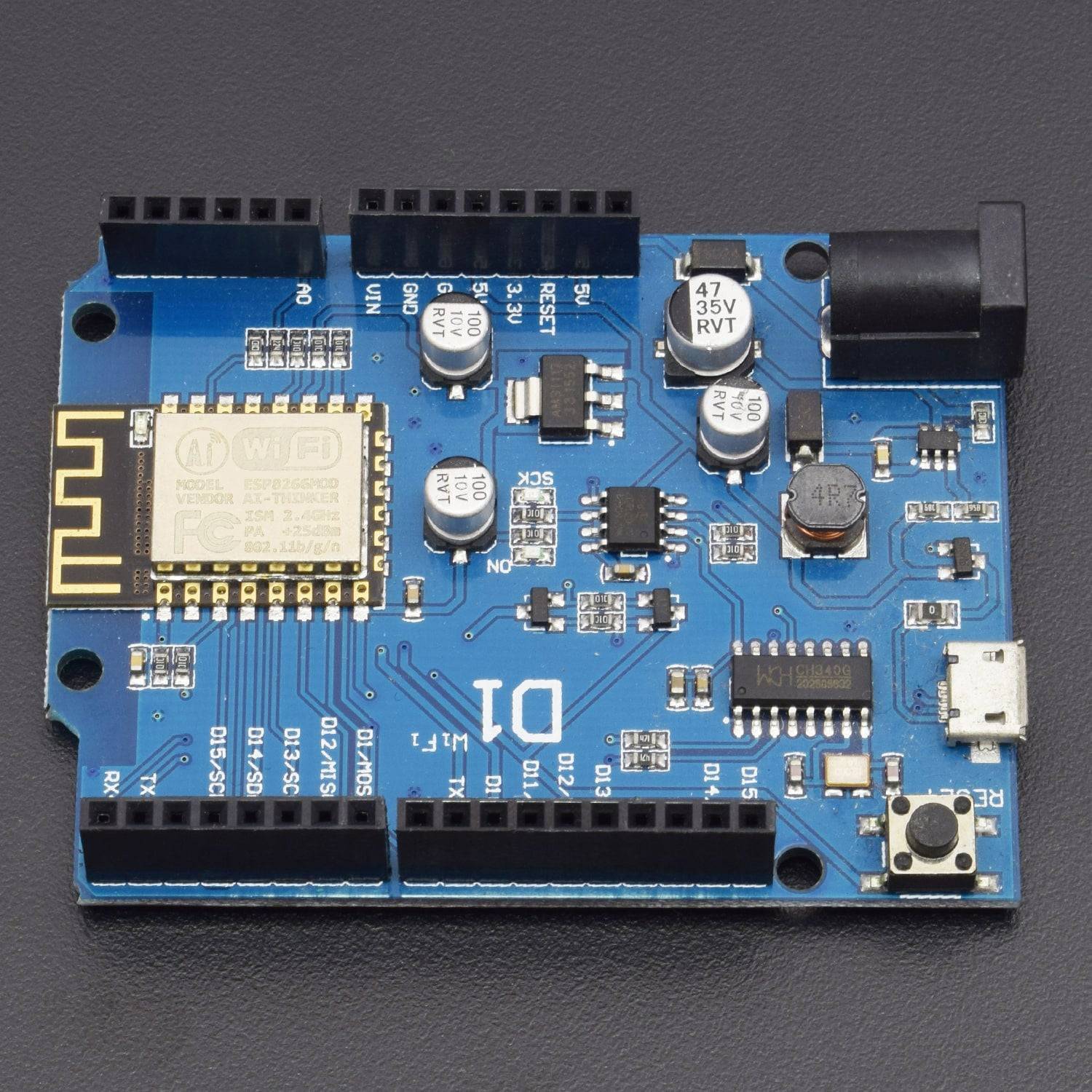How to install and configure ESP8266 Wi-Fi shield - KT812 - REES52