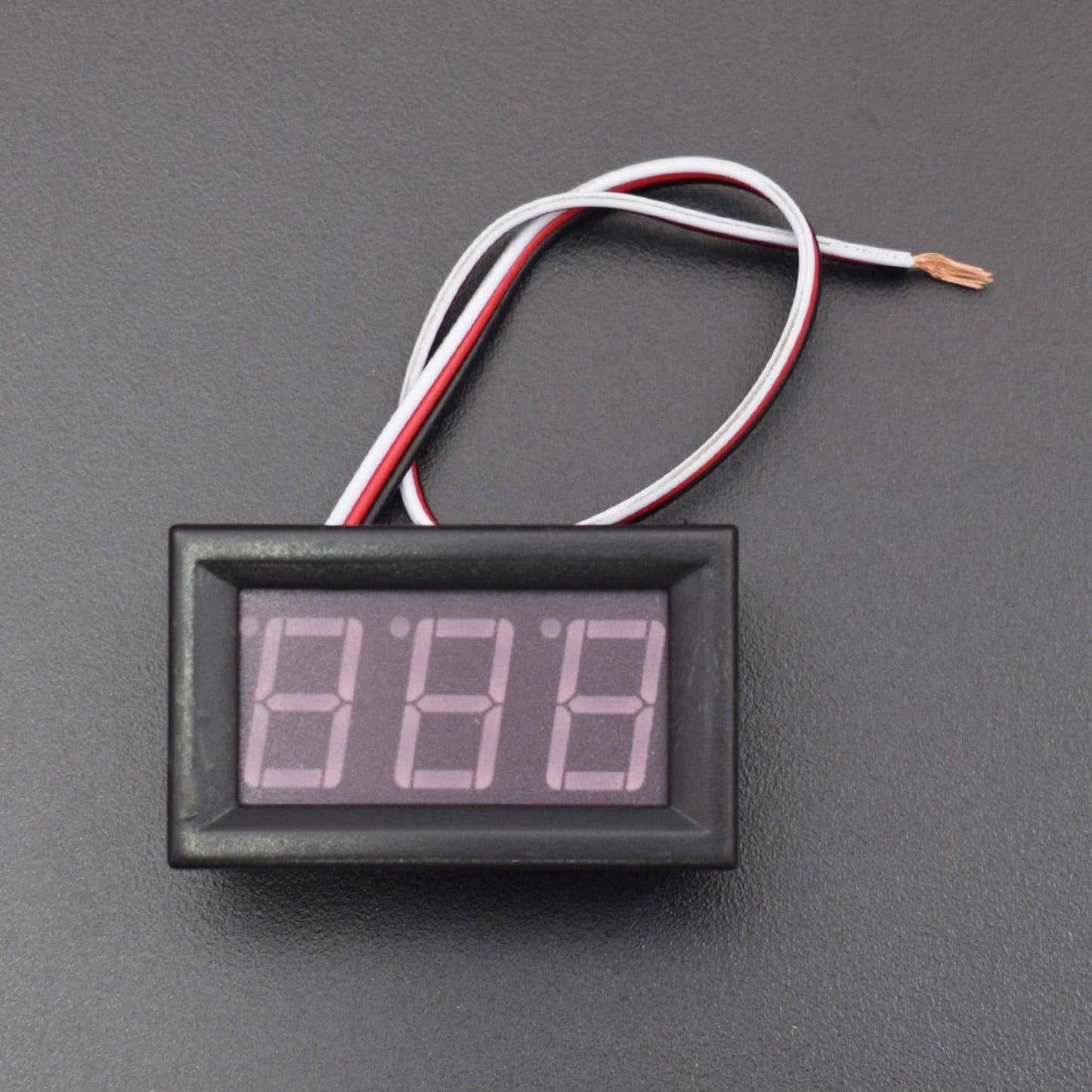 0.56" 2 Wires Blue DC 4.5V - 30V LED Panel Digital Display Voltage Meter Voltmeter - RS1158 - REES52