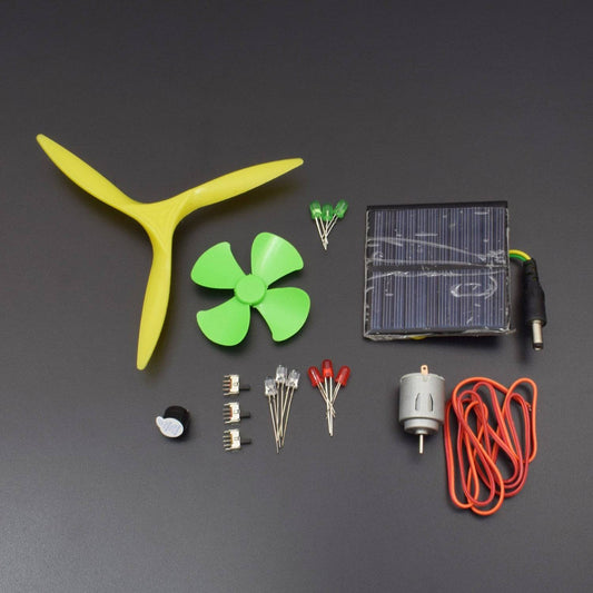 19 items in 1 solar energy kit-Multi-purpose solar educational kit-Solar Educational learning project kit. - KT1023 - REES52
