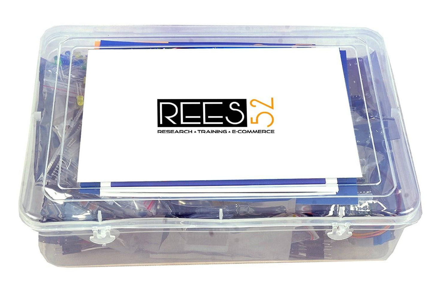Project Starter Kit for Arduino UNO R3/Mega2560 With Breadboard, Lcd 1602, Buzzer, Motor etc - KT1010 - REES52