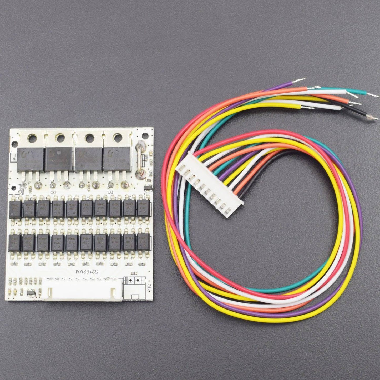 DC 42-45V Input PCB Board Battery Protection BMS 30A Max for 10S 36V Li-ion Lithium Cell - RS1826 - REES52