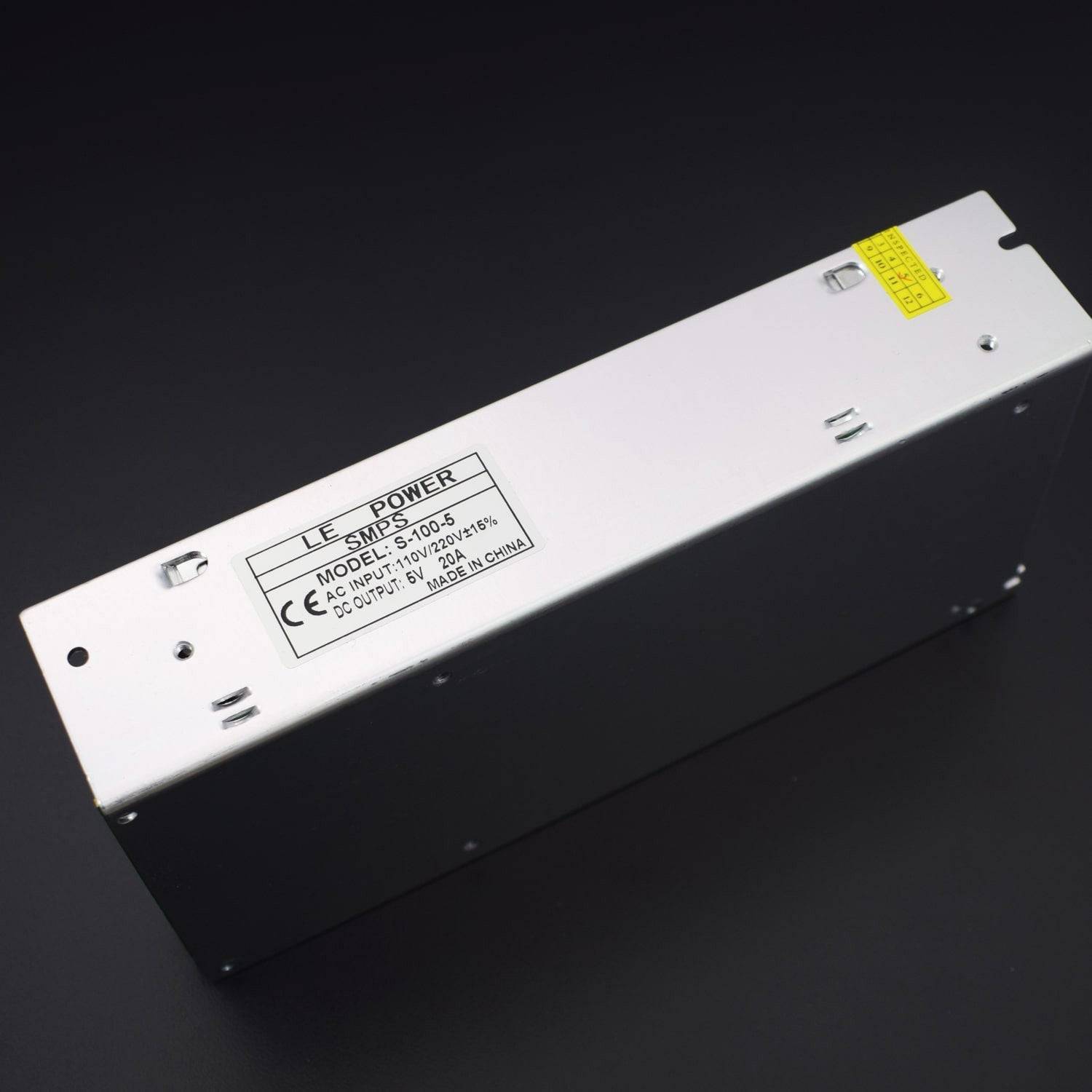 5V 20A SMPS - 100W - DC Metal Power Supply - Non Water Proof - RS2244 - REES52