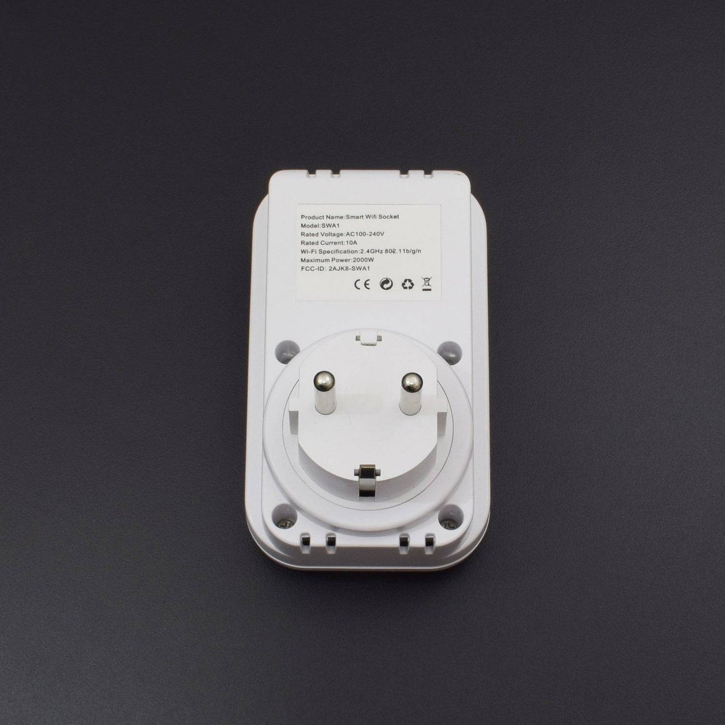 Wi-fi Smart Socket with Mobile Remote Control can Works with Amazon Alexa Google Home - RS483 - REES52