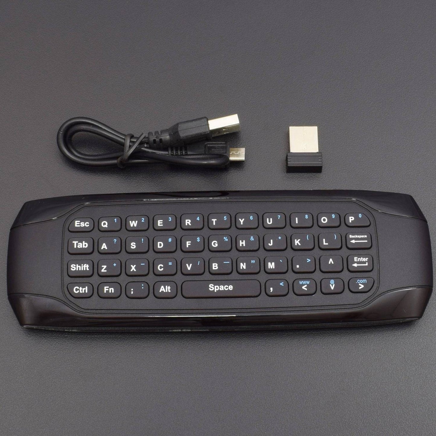 G7 Air Remote Mouse, 2.4GHz Mini Wireless Keyboard Mouse TV Remote Control - RS721 - REES52