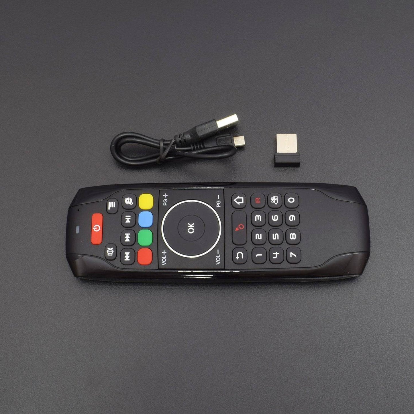 G7 Air Remote Mouse, 2.4GHz Mini Wireless Keyboard Mouse TV Remote Control - RS721 - REES52