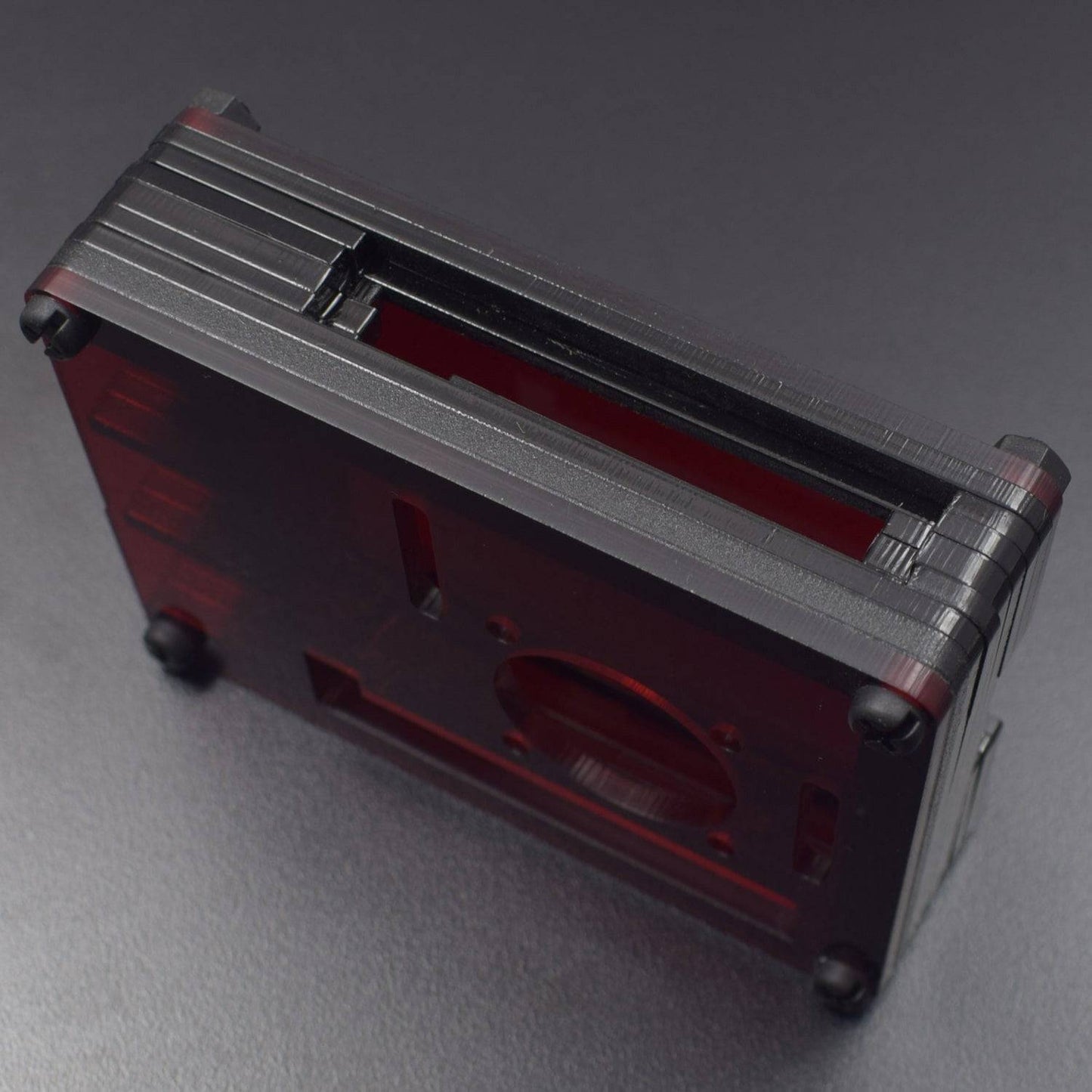 Raspberry Pi 4 7-Layer Acrylic Case Red - RS2292 - REES52
