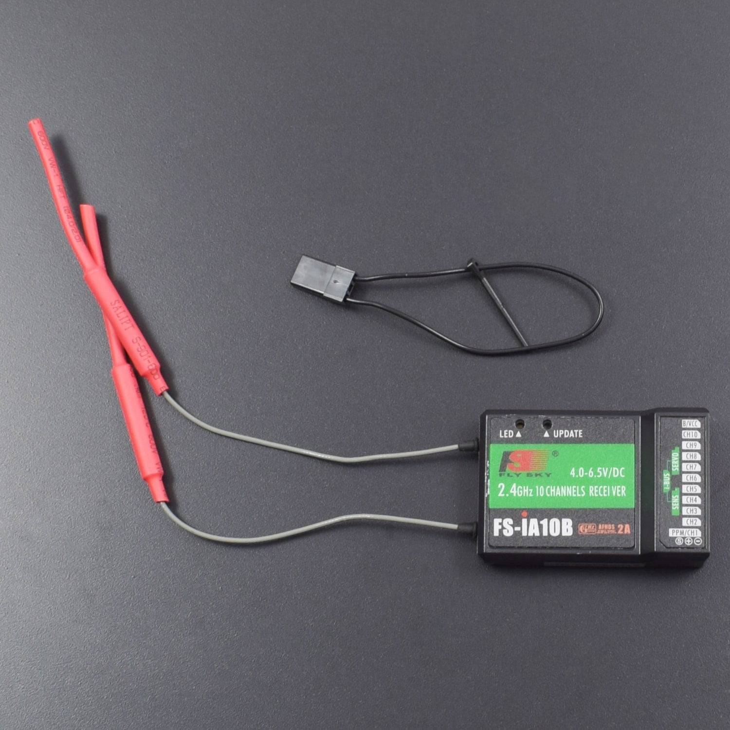 FS-TH9X 2.4GHz 9CH Upgrade Transmitter with FS-IA10B Receiver - RS1941 - REES52