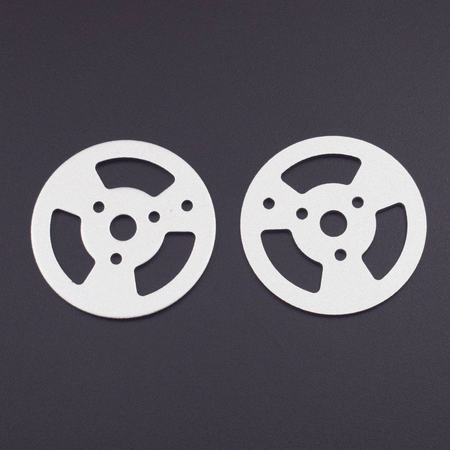 Aluminum Alloy All-metal Caterpillar Bearing Wheels Roller Tank Bear Tyre 4pcs/set - RS1466 - REES52