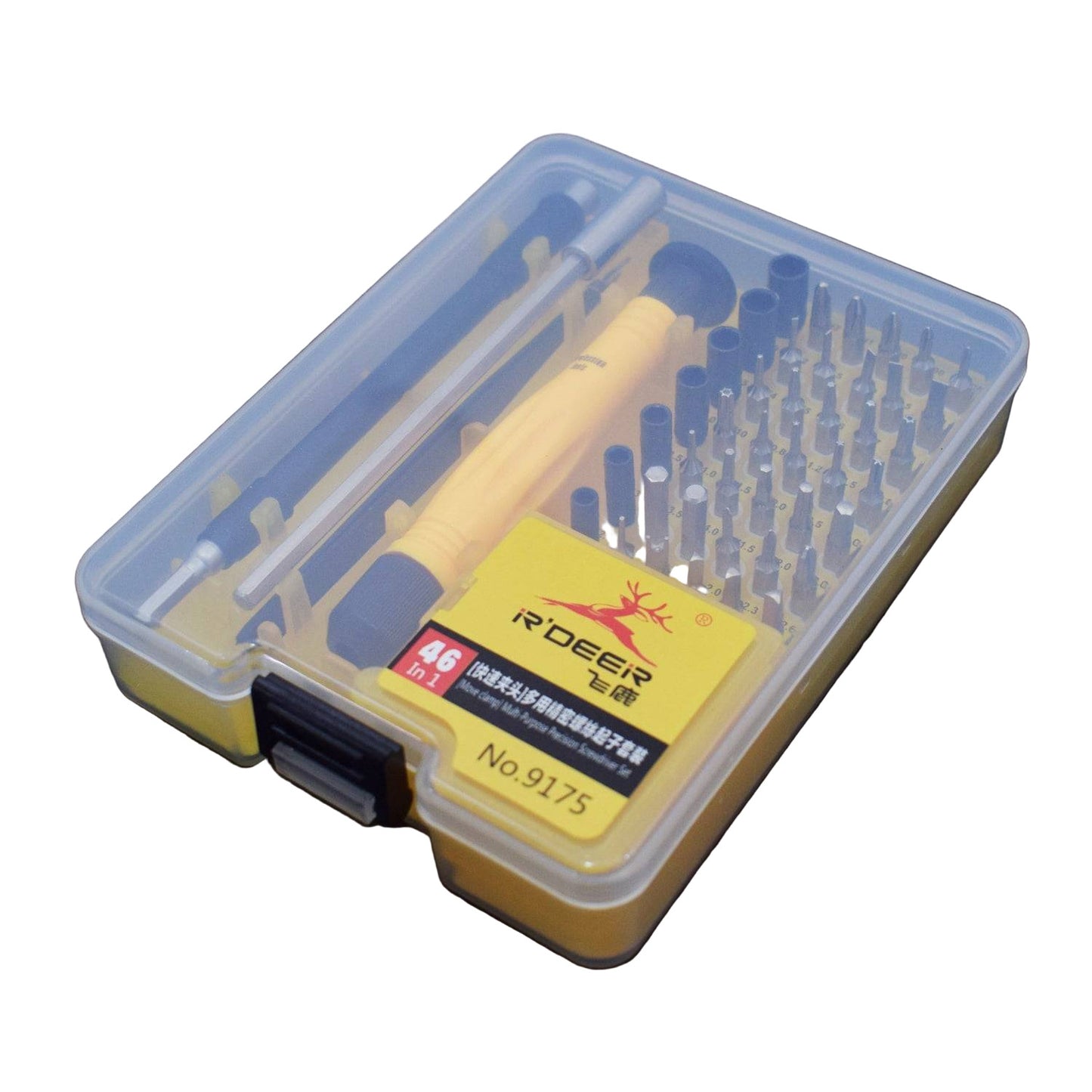 46 in 1 Precision Screwdriver Set Electronic Screwdriver CR-V Repair Tools Kit Multipurpose IPhone Screwriver - RS1103 - REES52