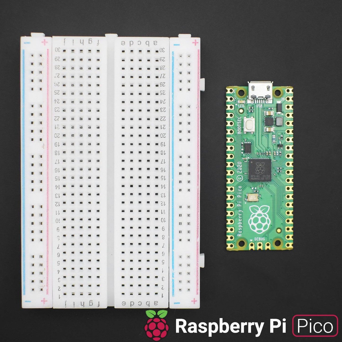 Raspberry Pi Pico (RP2040) Starter Kit for Raspberry Pi Pico microcontroller development Board- KT1272 - REES52