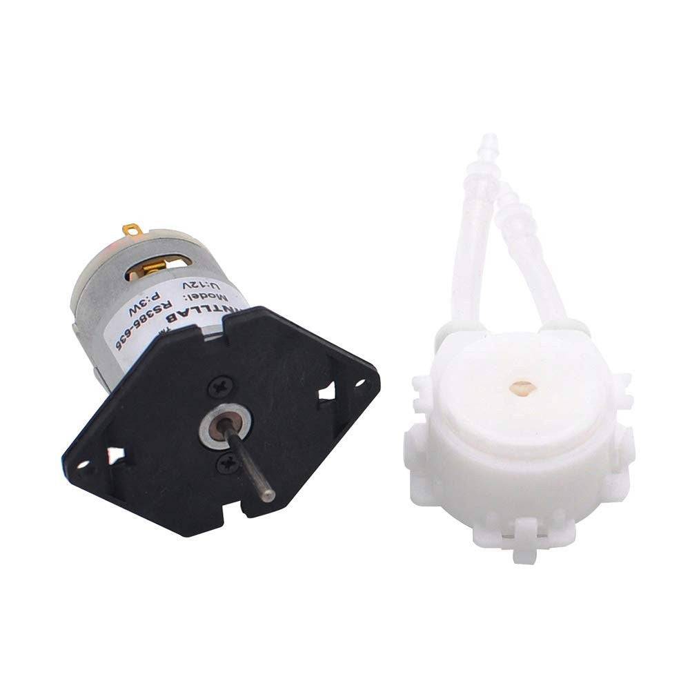 Small Dosing Pump DC 12V Micro Self-Priming Mute Mini Peristaltic Liquid Pump for Analytical Laboratory Dose - RS2664 - REES52