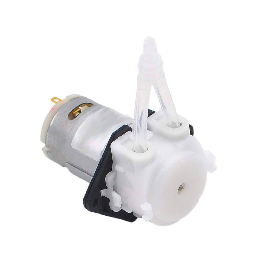 Small Dosing Pump DC 12V Micro Self-Priming Mute Mini Peristaltic Liquid Pump for Analytical Laboratory Dose - RS2664 - REES52