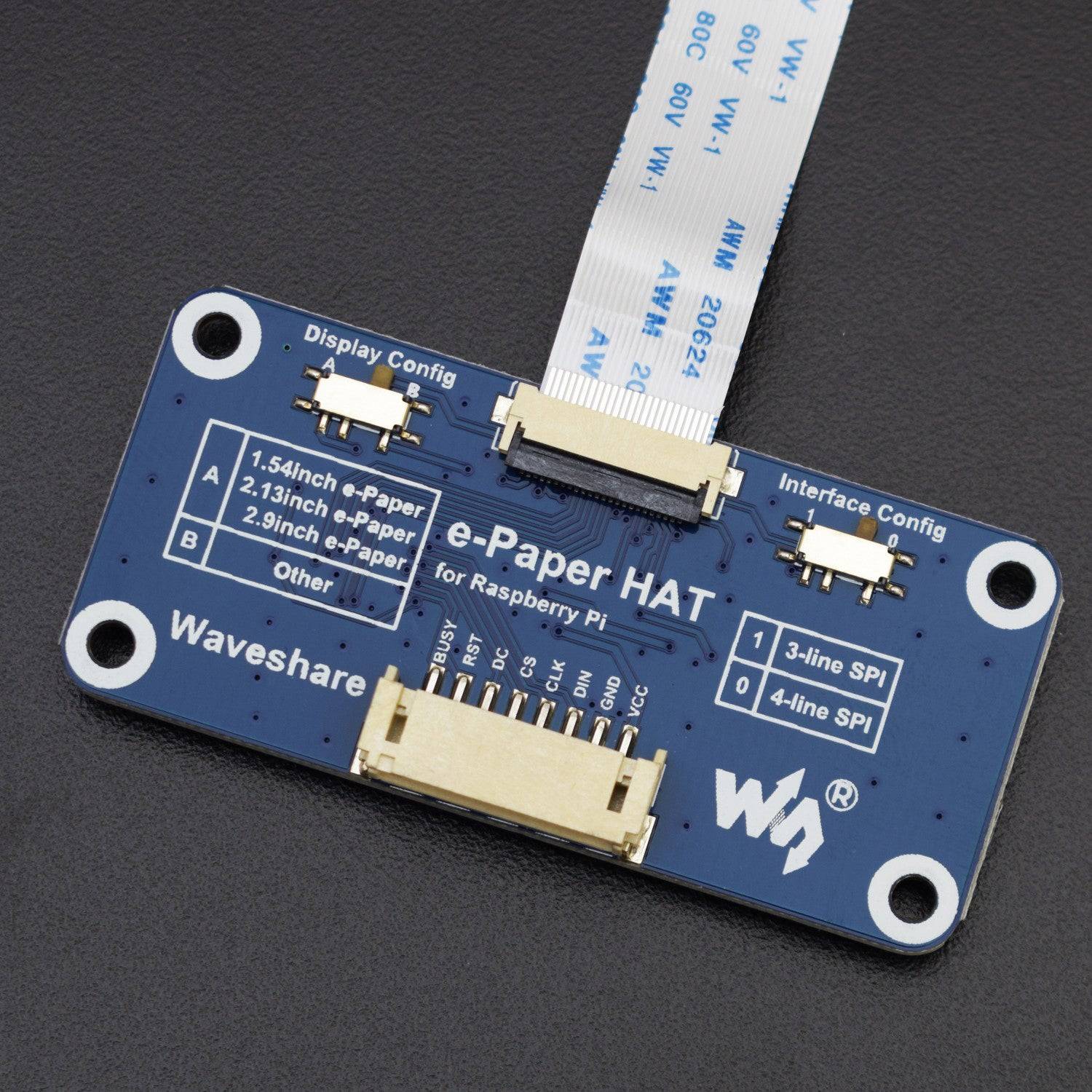 7.5 Inch 640x384 Tri-Color e-Ink Screen Module e-Paper Display SPI Interface For Arduino Raspberry Pi - RS2407 - REES52