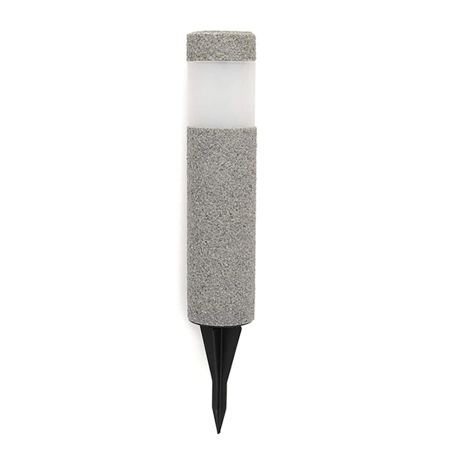 Solar Power Stone Pillar White LED Light, Garden Lawn Courtyard Decoration Lamp Landscape Solar Pathway Light - RS2688 - REES52