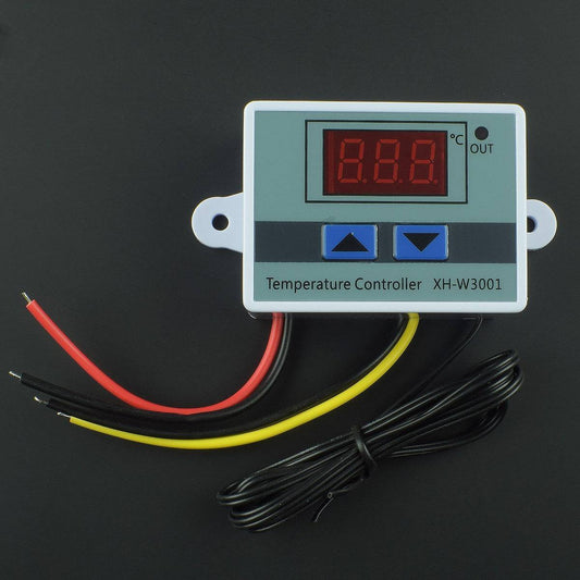 XH-W3001 Digital Temperature Controller 220V/1500W AC 10A Thermostat Control Probe, W3001 Temperature Controller-RS2613 - REES52