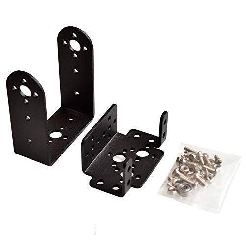 2 DOF Servo DIY Robot Arm Bracket Mount Kit with Robotic Platform Bearing- RS2584 - REES52