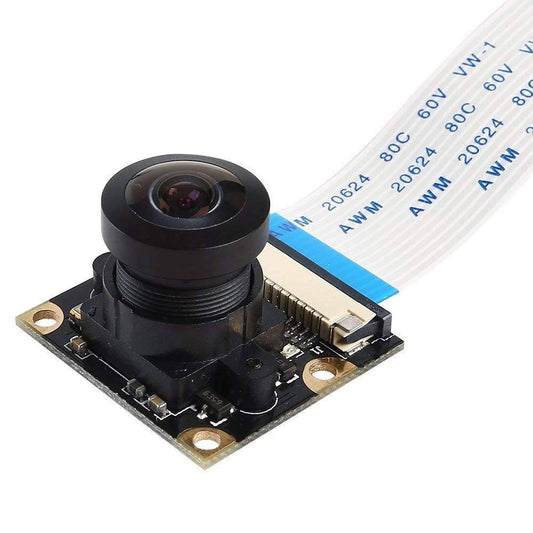 5 Megapixel 160° degrees Wide Angle Fish-Eye Camera for Raspberry Pi Board with 15-pin MIPI Camera Serial Interface- RP206 - REES52