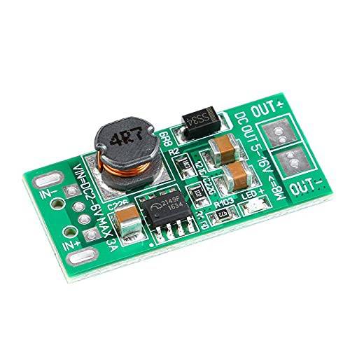 Low Voltage High Power Step-Up Regulator Module 8W 5V-12V USB Bonding Pad to DC Version- RS2935 - REES52