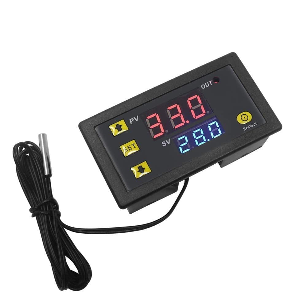 W3230 DC24V Digital Temperature Controller Microcomputer Thermostat Switch - RS3102 - REES52