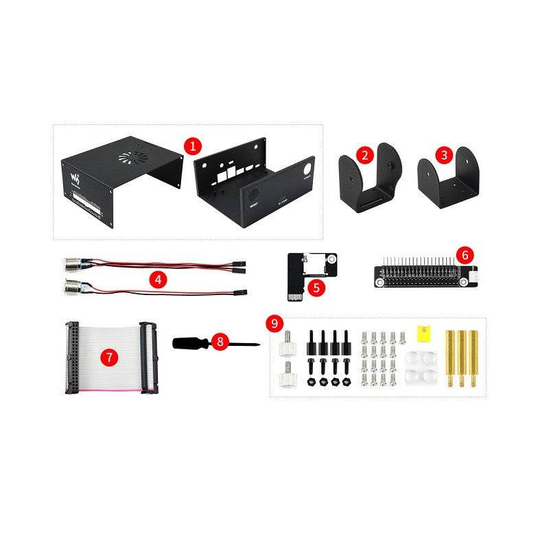 Waveshare Metal Case Specialized for Jetson Nano 2GB Developer Kit - RS3290 - REES52