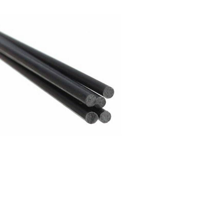Pultruded Carbon Fiber Rod (Solid) 4mm x 1000mm - 2 PCS - RS3311 - REES52