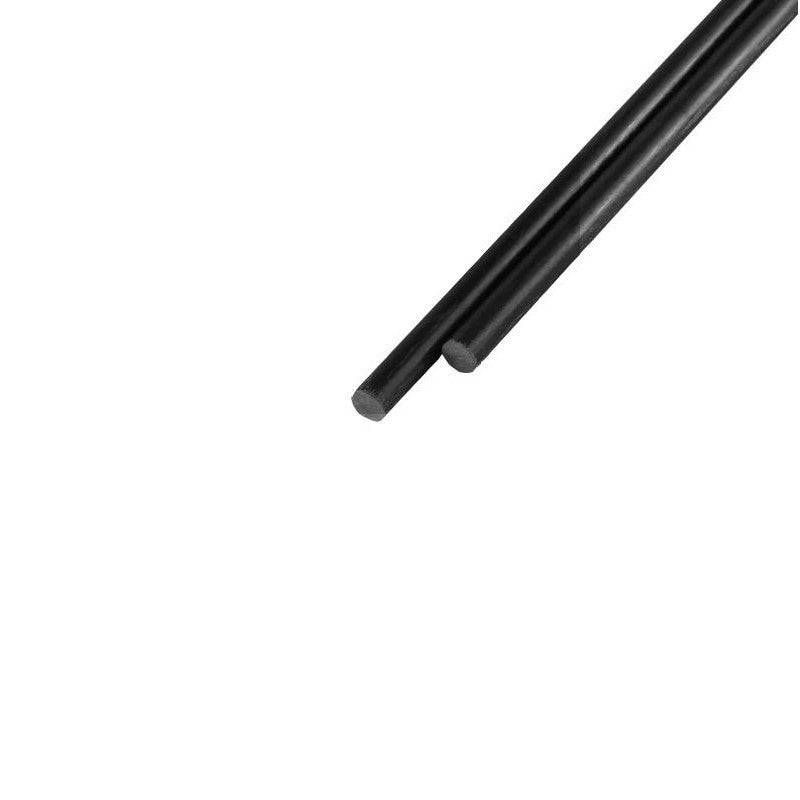 Pultruded Carbon Fiber Rod (Solid) 4mm x 1000mm - 2 PCS - RS3311 - REES52
