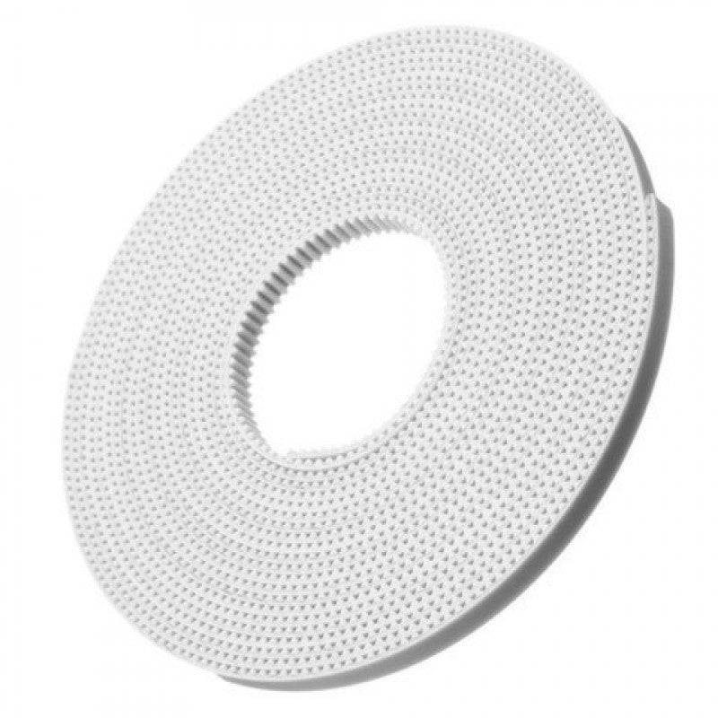 6mm GT2 Timing Belt White Open Timing Belt - 10 Meter