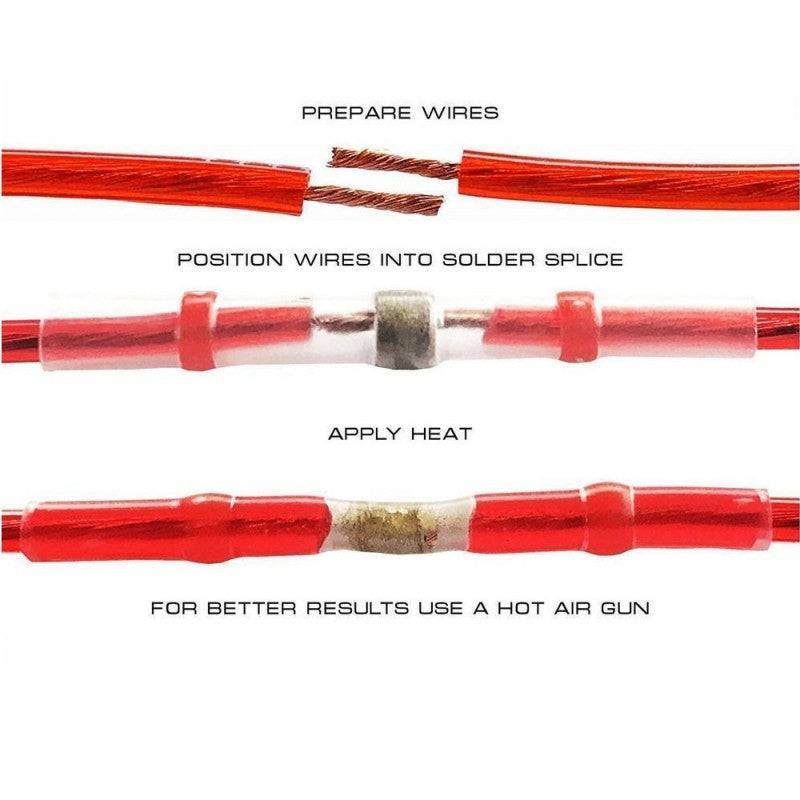 6mm Waterproof Heatshrink Waterproof Seal - Yellow