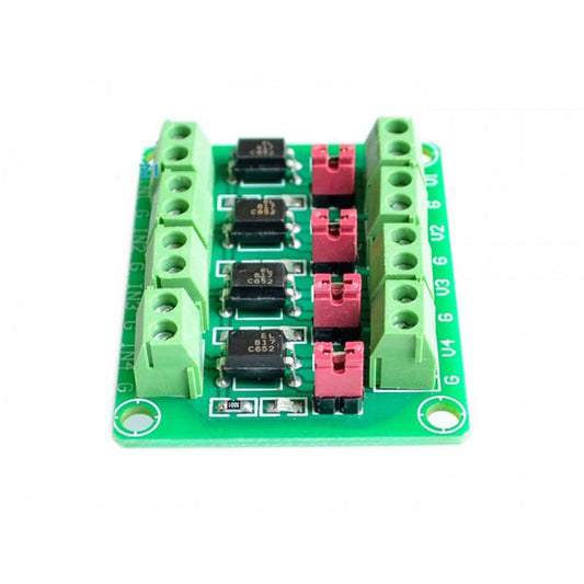 PC817 4 Channel Optocoupler Isolation Module - RS3553 - REES52