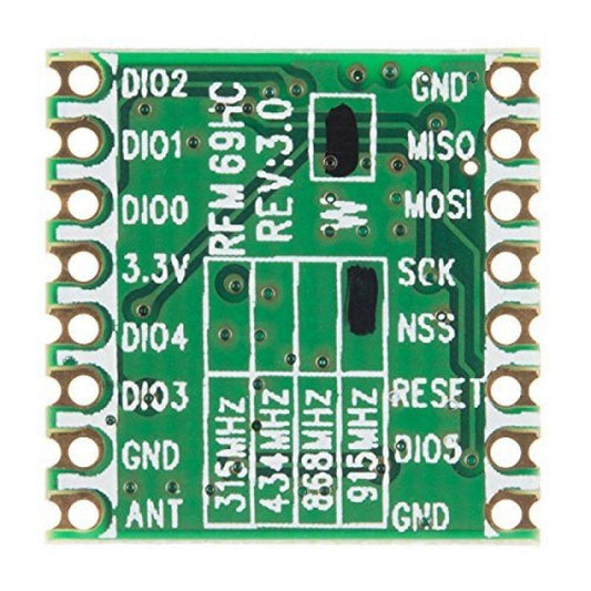 RFM69HCW 915 MHz Wireless Receiving Module - RS3563 - REES52