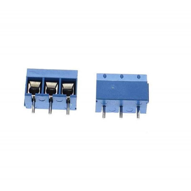 KF301 3 Pin 5.08mm Pitch Plug-in Screw Terminal Block Connector - RS3592 - REES52