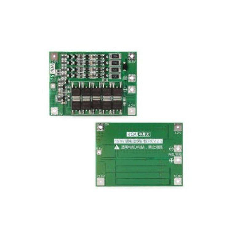 3 Series 40A 18650 Lithium Battery Protection Board 11.1V 12.6V with Balance - RS2997 ( RS3616 ) - REES52