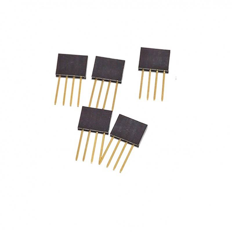 4 Pin Female 11mm tall stackable Header Connector - RS3349 - REES52