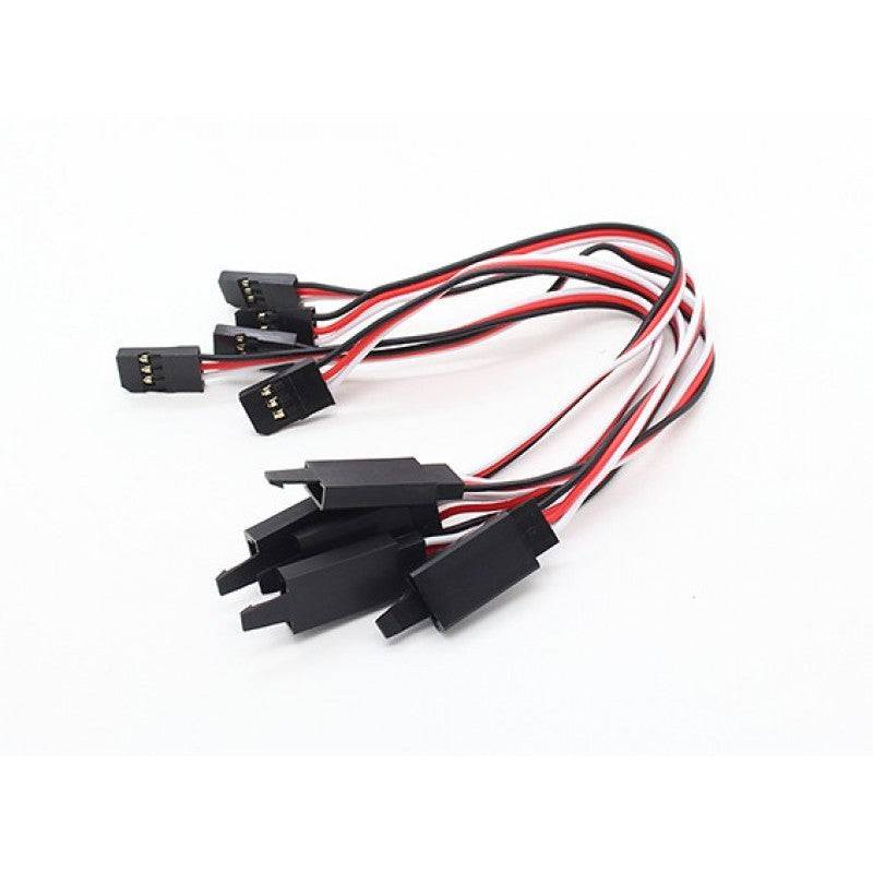 SafeConnect Flat 15CM 22AWG Servo Lead Extention (Futaba) Cable - RS3447 - REES52