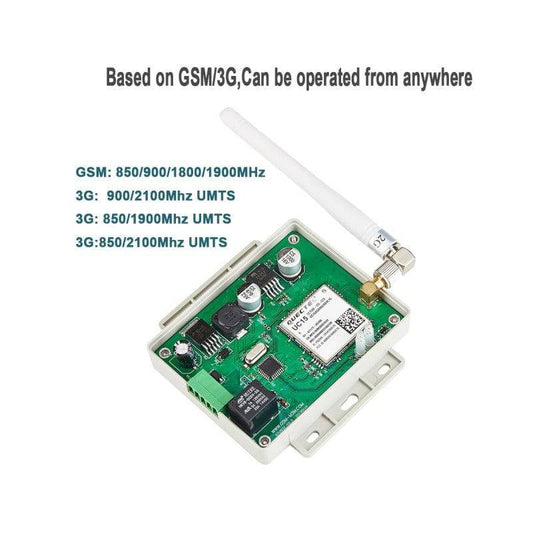 RTU5034 2G/3G/4G GSM Wireless Gate Opener Relay Switch Remote Control by Phone Call - RS3624 - REES52