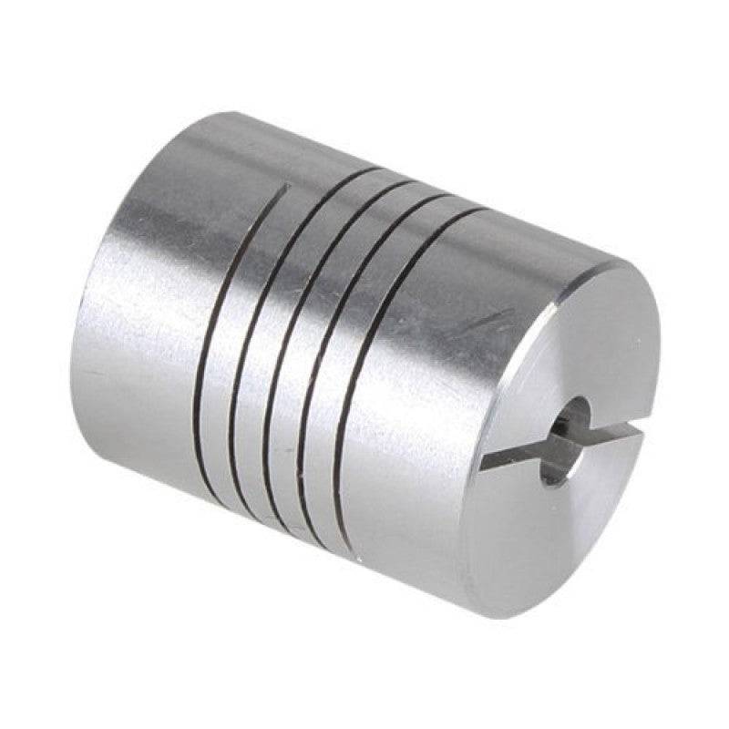 Flexible Aluminium Coupling OD: 25mm x L: 32mm Bore: 5x8mm - RS3435 - REES52
