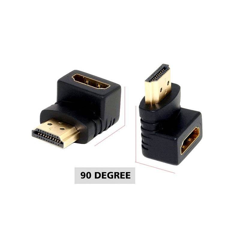 HDMI Female to HDMI Male Right Angle Adapter for Raspberry Pi 3 -RS3479 - REES52