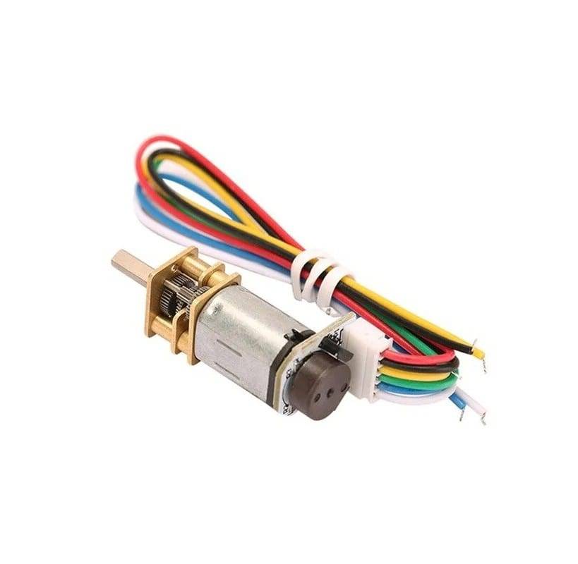 GA12-N20-12V 1000 RPM ALL METAL GEAR MICRO DC MOTOR WITH PRECIOUS METAL BRUSH (RMCS-2518) - RS4883 - REES52